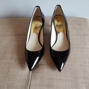 Michael Kors Flex Patent Leather Kitten Heel Pumps